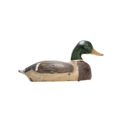 Roger Litski 1950s Pair of Mallard Decoys