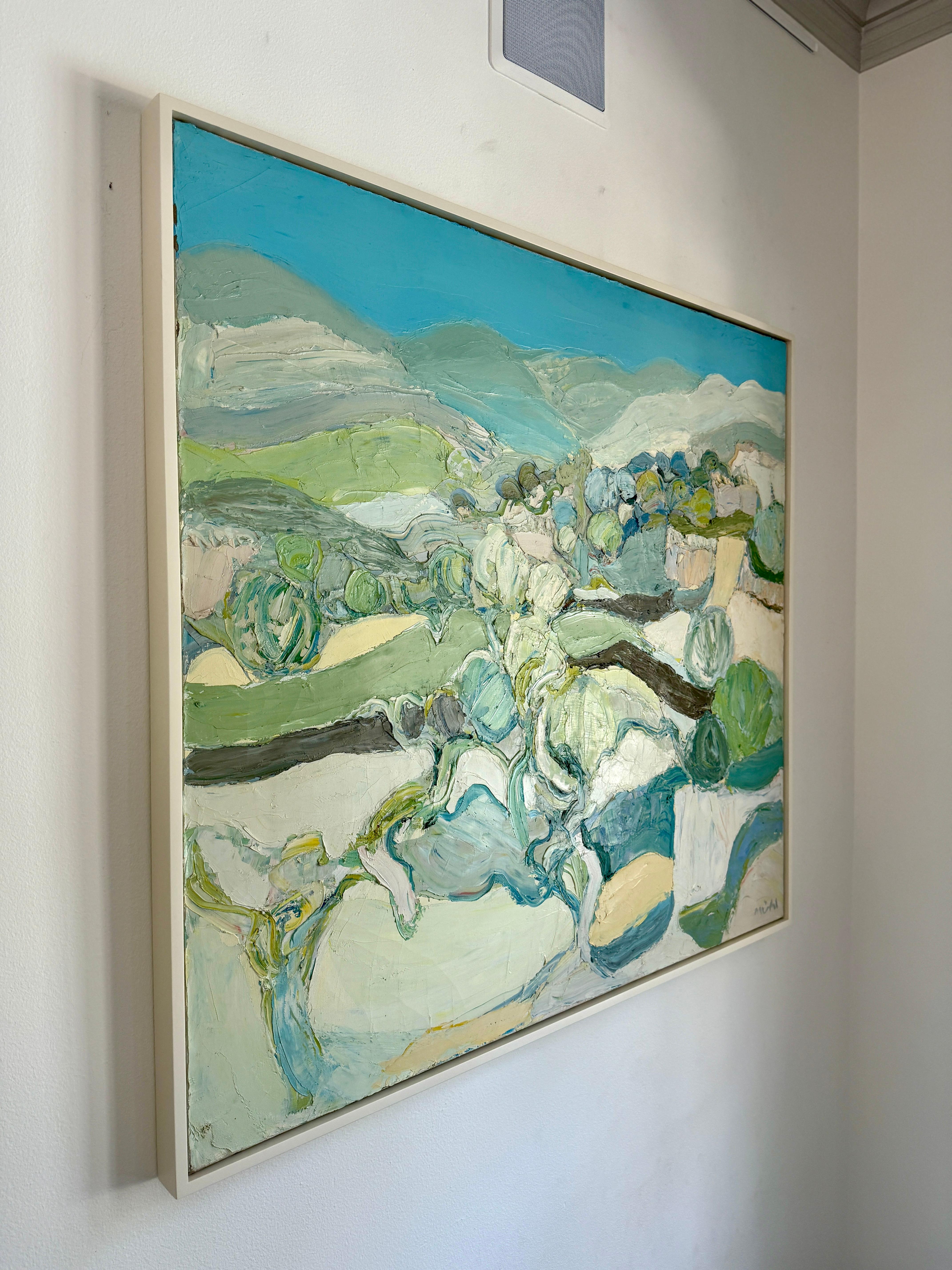 Campagne de Grasse (Abstrakt), Painting, von Roger Mühl