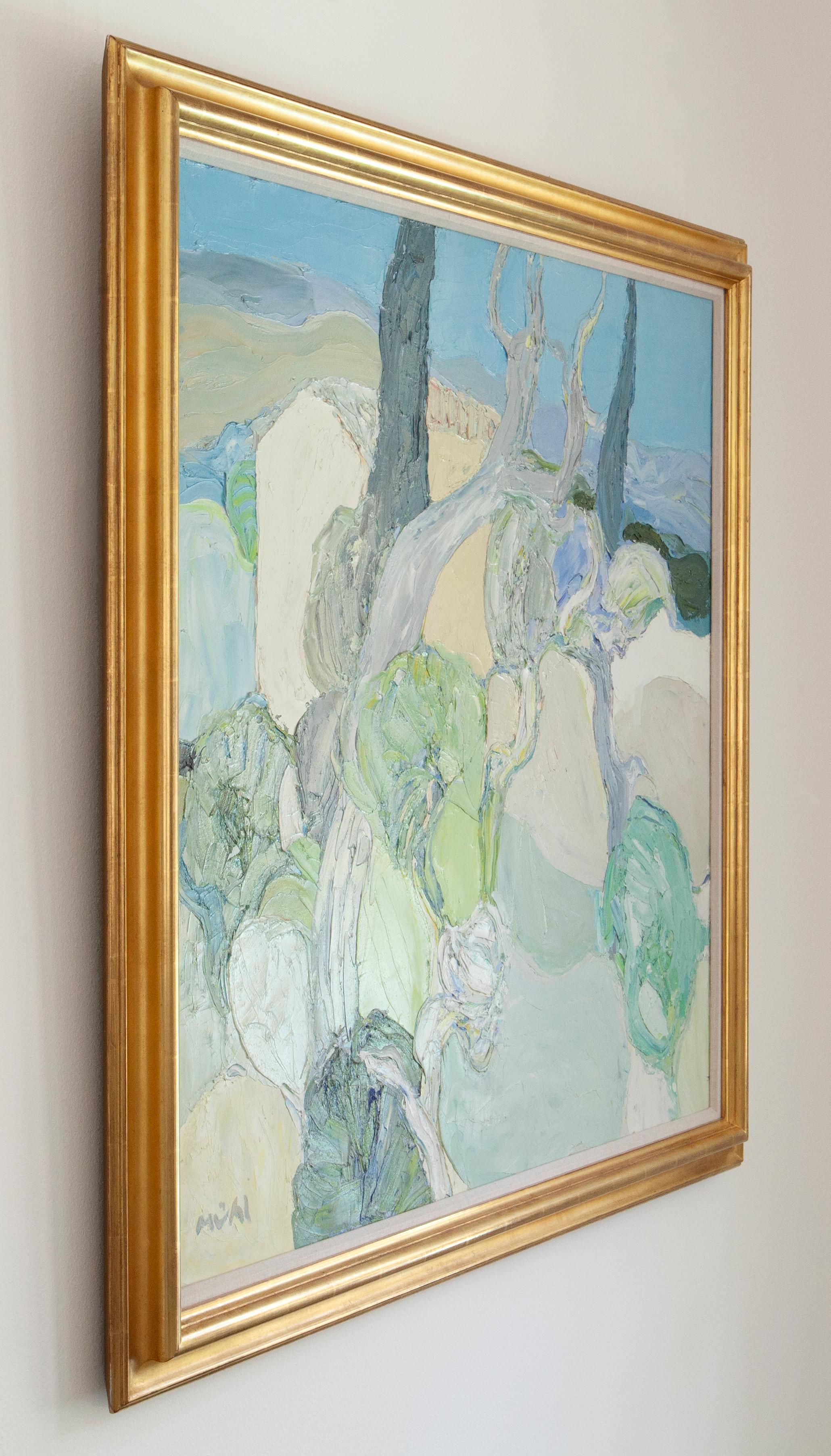 L'arbre Gris - Painting by Roger Mühl