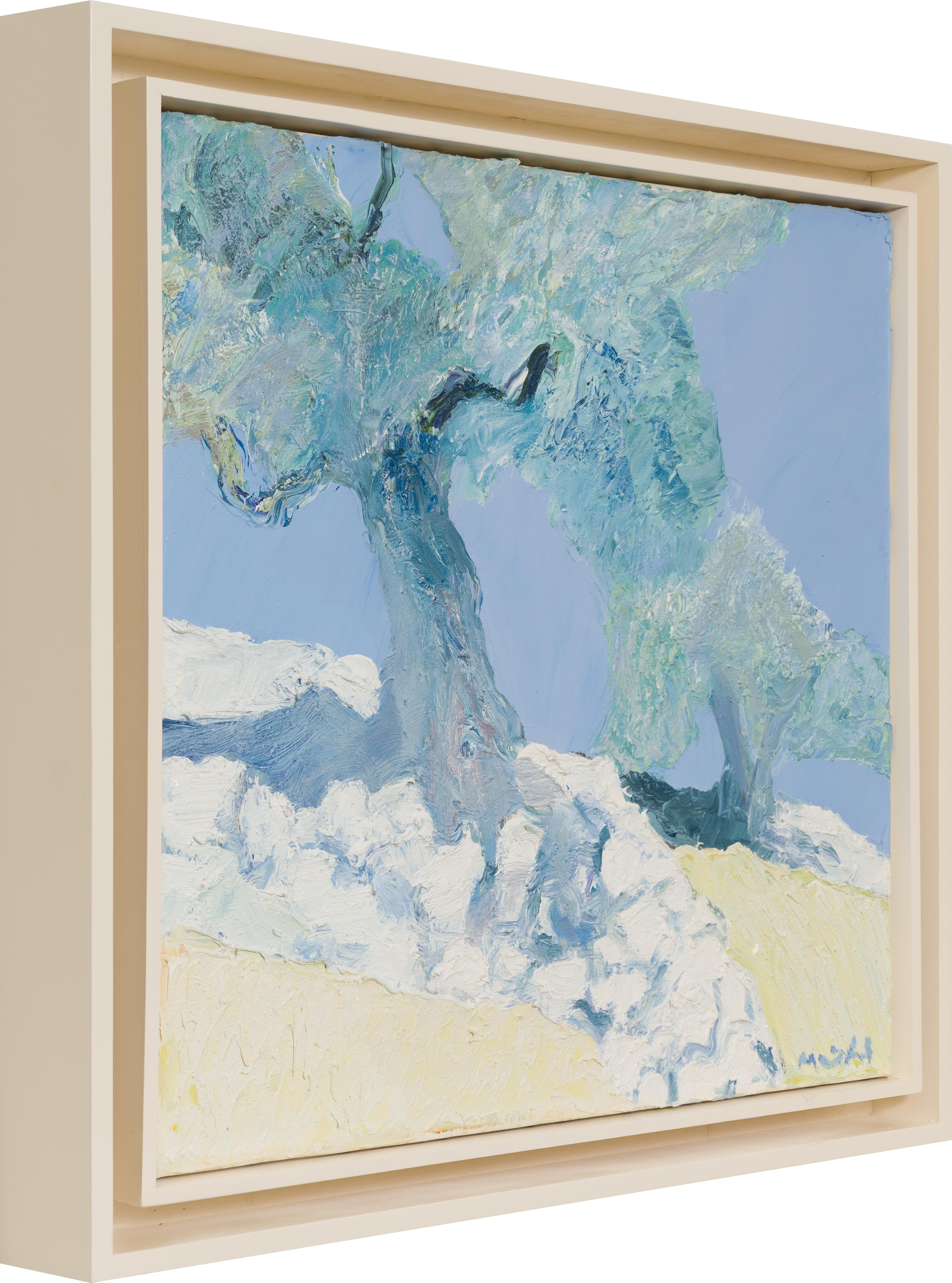 Oliviers (Abstrakt), Painting, von Roger Mühl