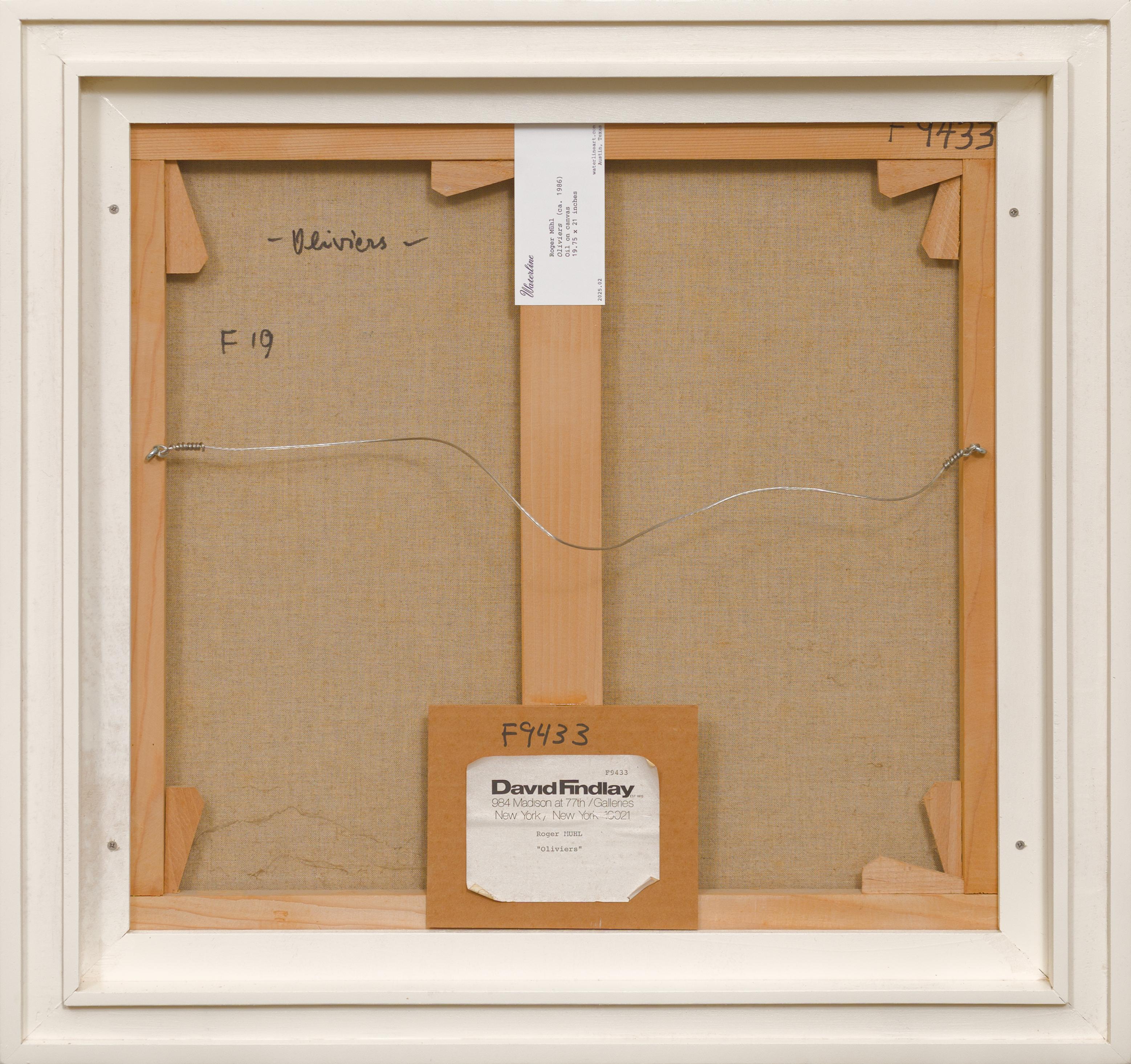 Waterline Fine Art, Austin, TX, freut sich, die folgenden Arbeiten zu präsentieren:

Öl auf Leinwand. Signiert unten rechts, betitelt und inventarisiert verso.

19.75 x 21 in.
23,25 x 24,25 cm (gerahmt)

Individuell gerahmt in einem massiven