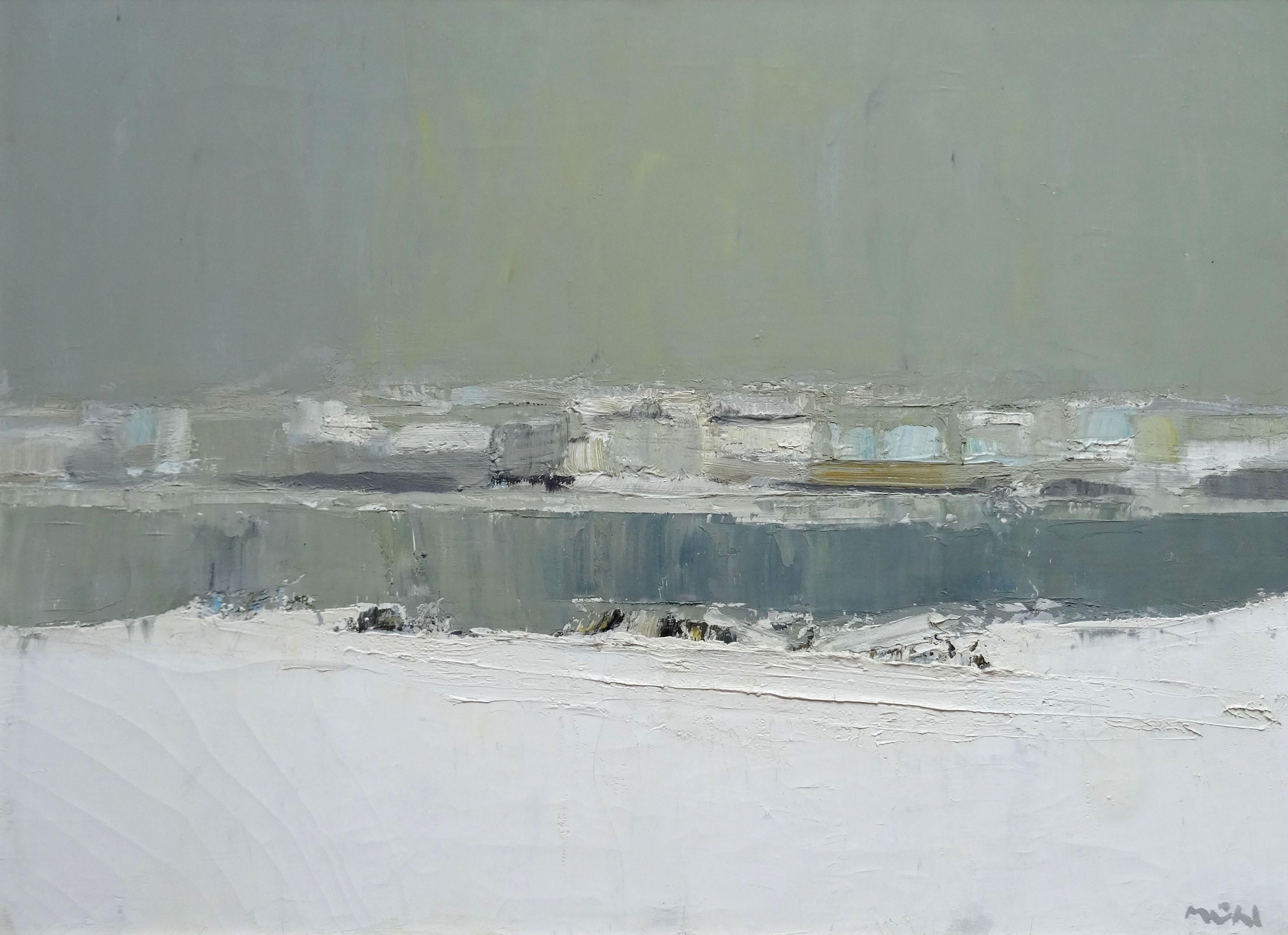 Paris. Banks of the Seine, 1961, Öl auf Leinwand, 60x81 cm