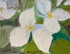 Trillo bianco di Roger Mühl - Olio su tela 19x34 cm