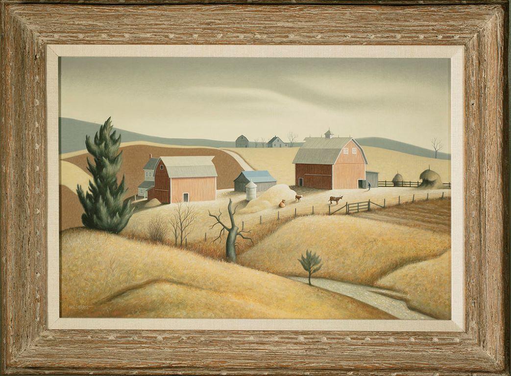 Missouri Farm - Painting by Roger Medearis