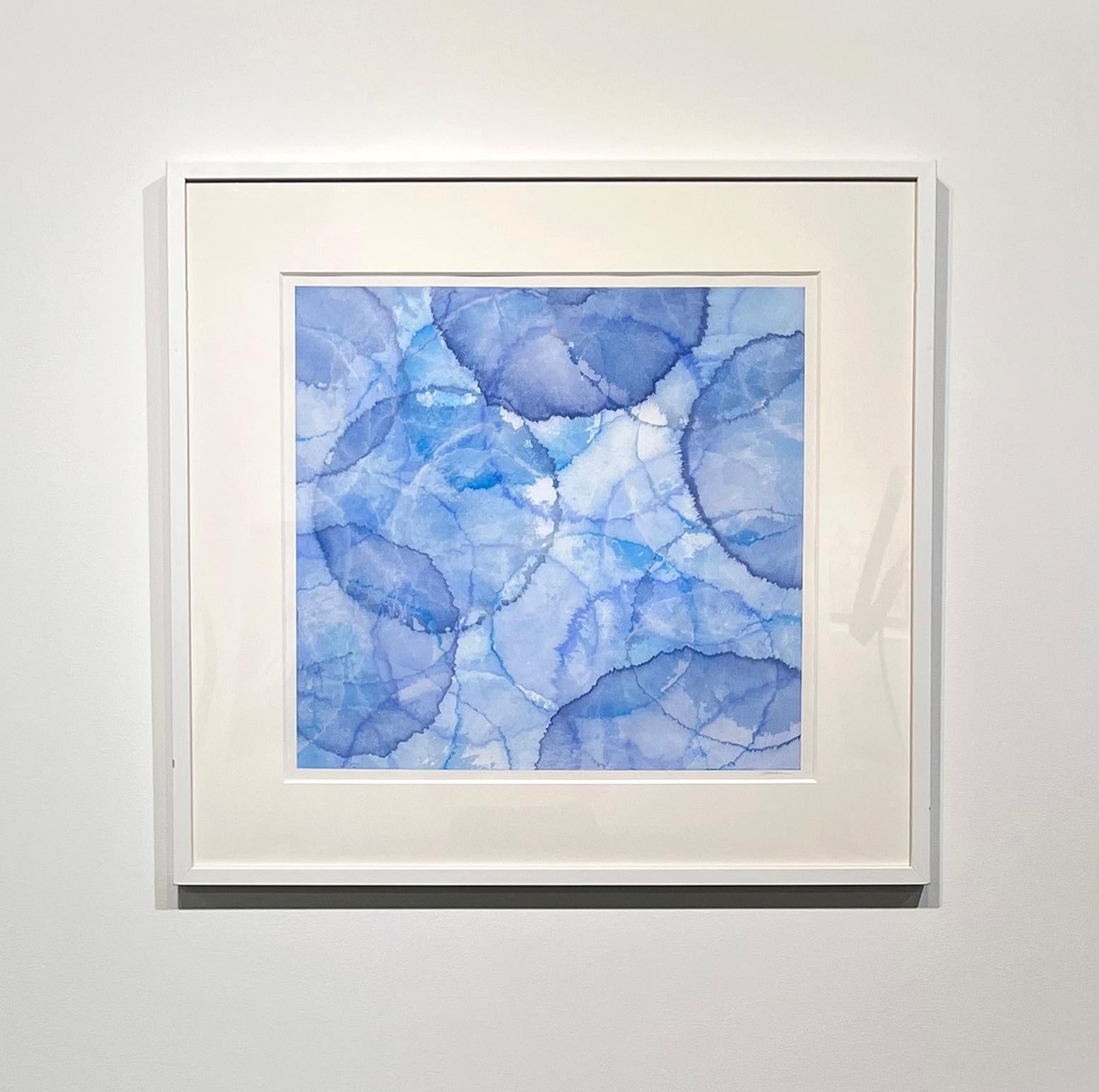 Abstract Painting Roger Mudre - "Araroba" - Peinture abstraite à la couleur changeante