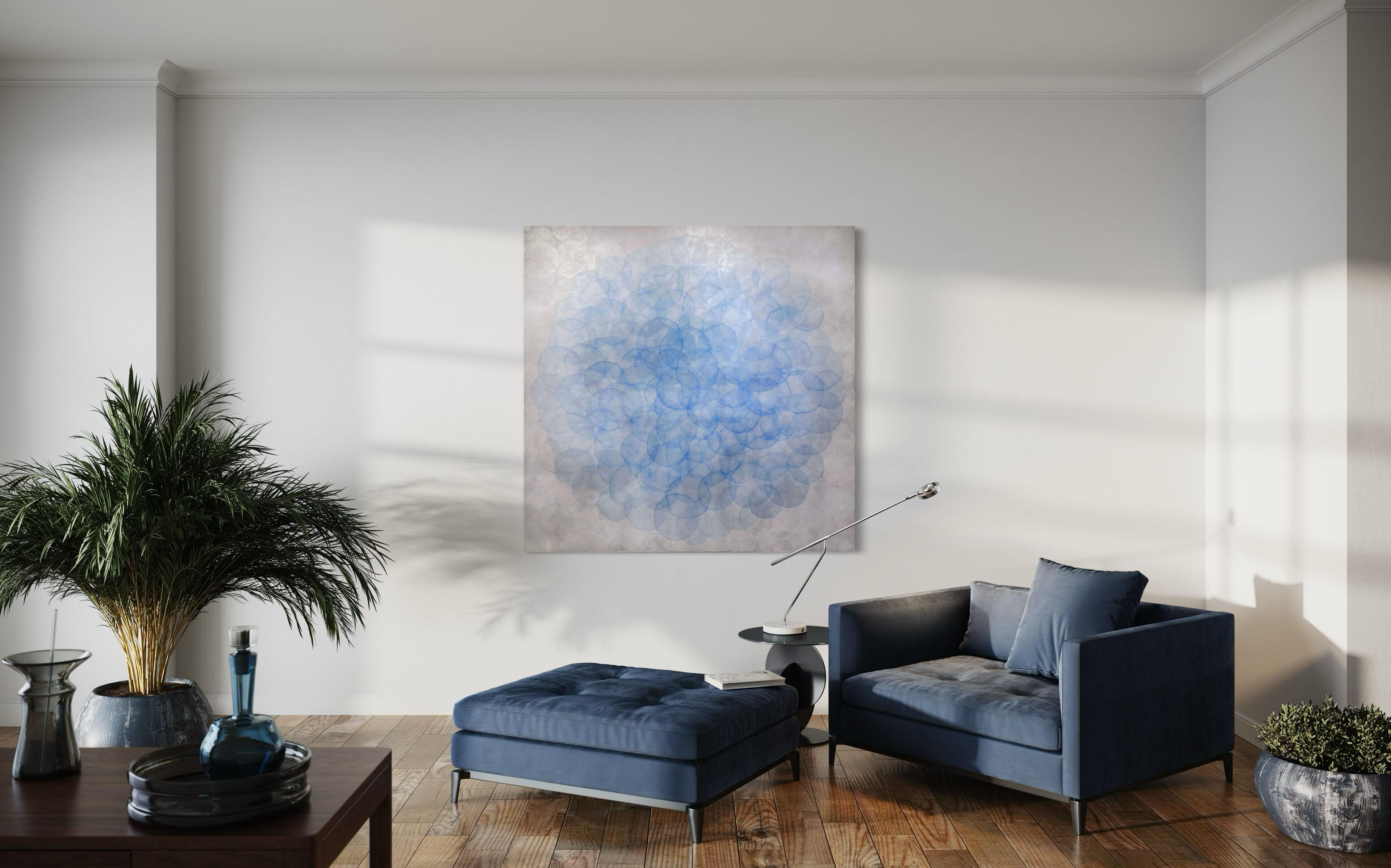 „Aubrieta“, abstraktes Gemälde im Angebot 3