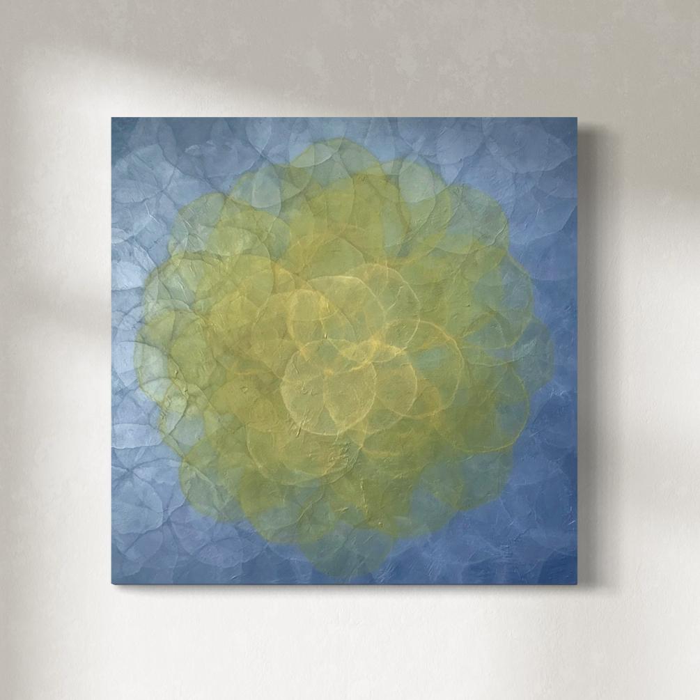 « Triteleia », peinture abstraite