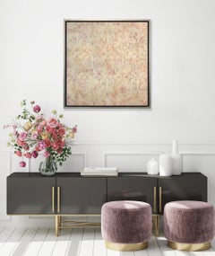 "Asarabacca, " Framed Limited Edition Giclee Print, 48" x 48"