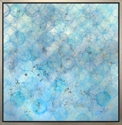 ""Brunnera", gerahmter Giclee-Druck in limitierter Auflage, 76,2 x 76,2 cm