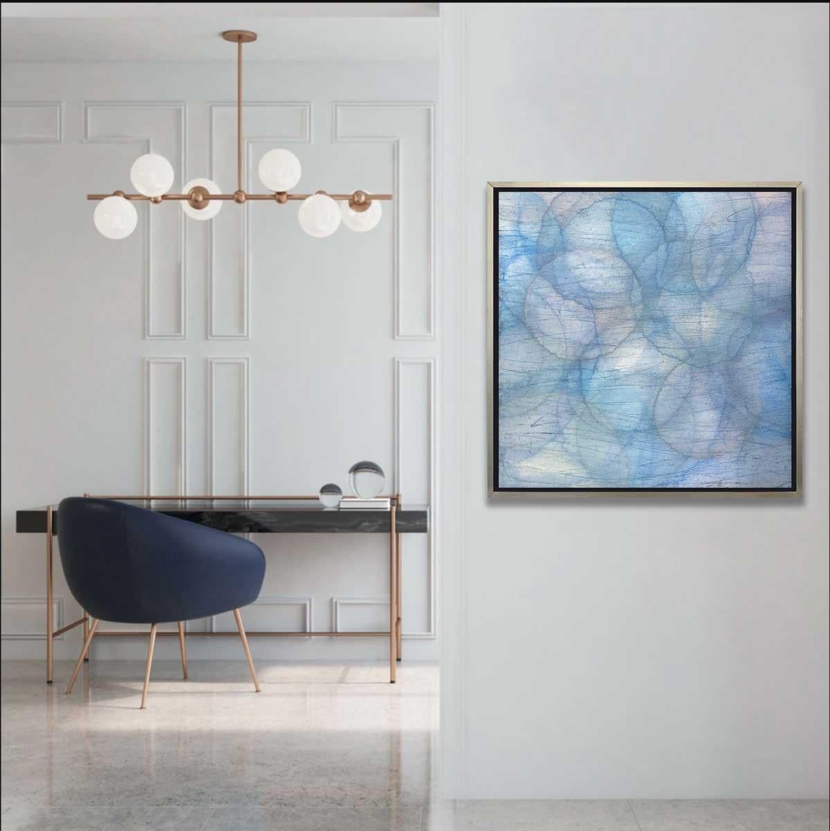 „Caulophyllum I“, gerahmter Giclee-Druck in limitierter Auflage, 48