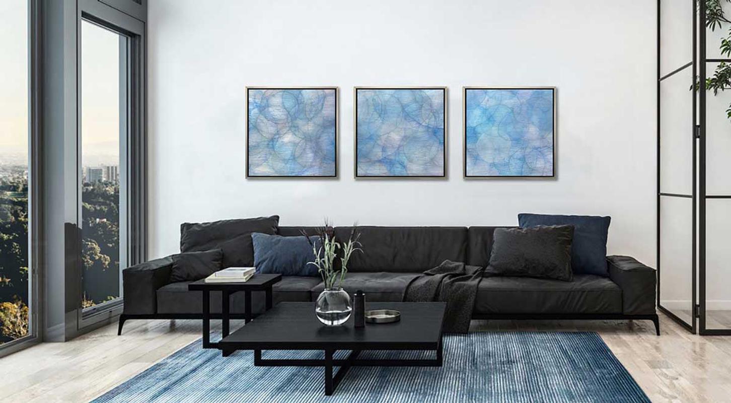 „Caulophyllum I“, gerahmter Giclee-Druck in limitierter Auflage, 48