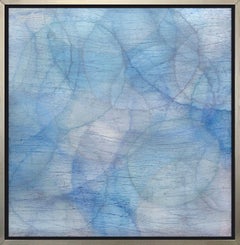 "Caulophyllum II, " Impresión Giclée enmarcada de edición limitada, 36" x 36"