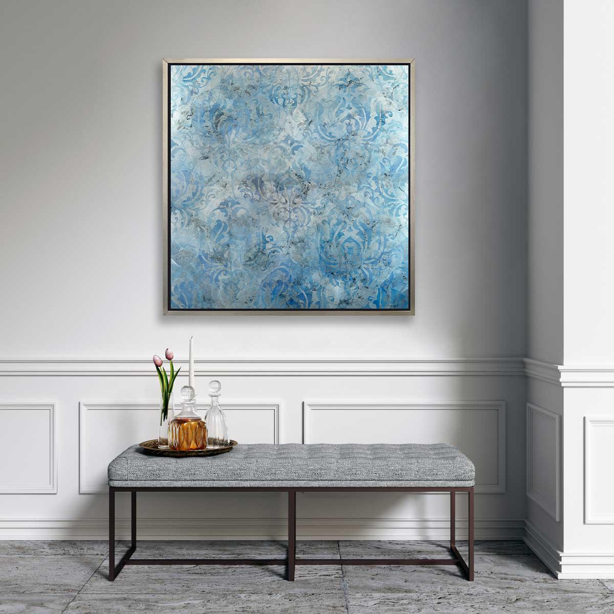 « Mettimborsa », imprimé giclée encadré en édition limitée, 61 x 61 cm - Print de Roger Mudre