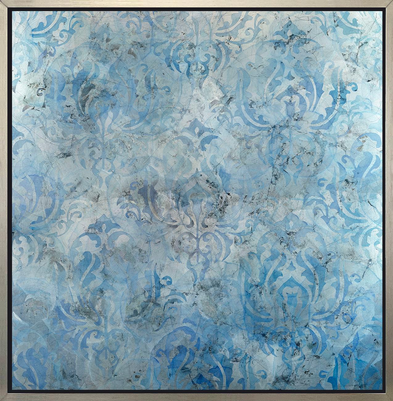 Abstract Print Roger Mudre - « Mettimborsa », imprimé giclée encadré en édition limitée, 61 x 61 cm
