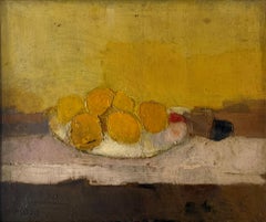 Roger MUHL – Öl auf Leinwand – Titel: „Les Fruits“ – Frankreich, 1960er Jahre