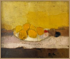 Roger MUHL – Öl auf Leinwand – Titel: „Les Fruits“ – Frankreich, 1960er Jahre