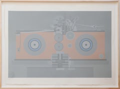 Machine II - Screenprint by Roger Nellens