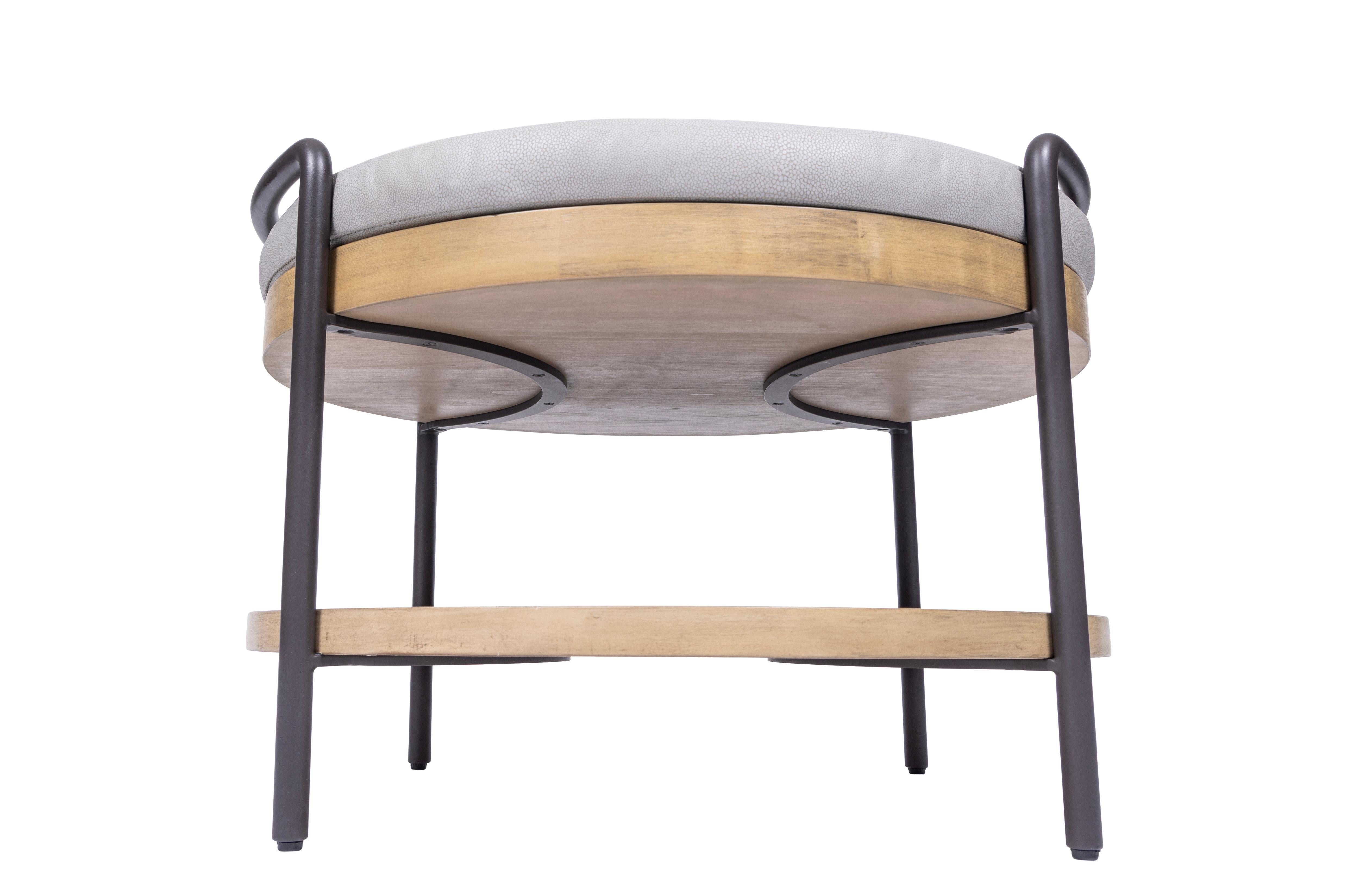 Forgé Roger Ottoman en vente