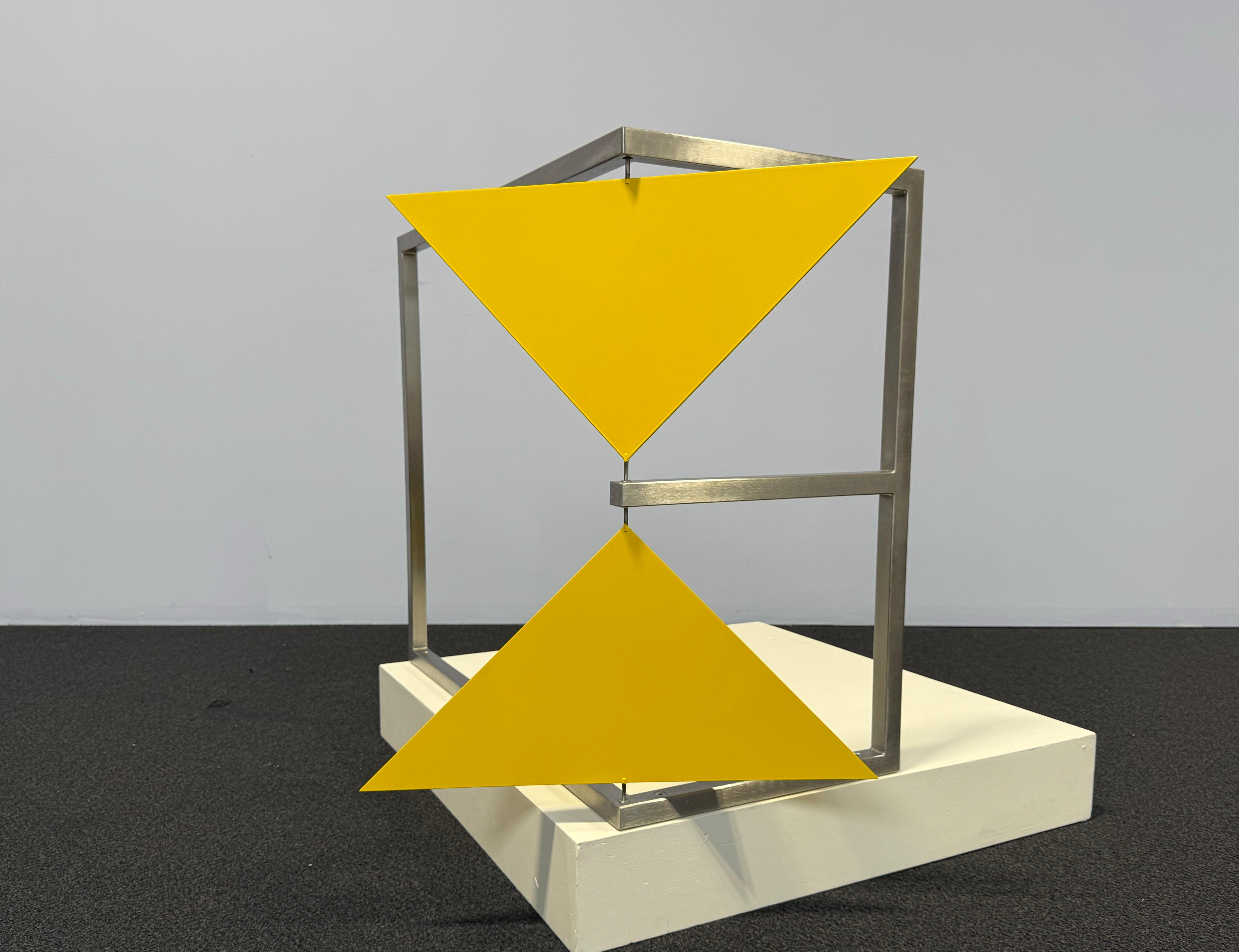 Triangular Corner - Abstract Sculpture by Roger Phillips