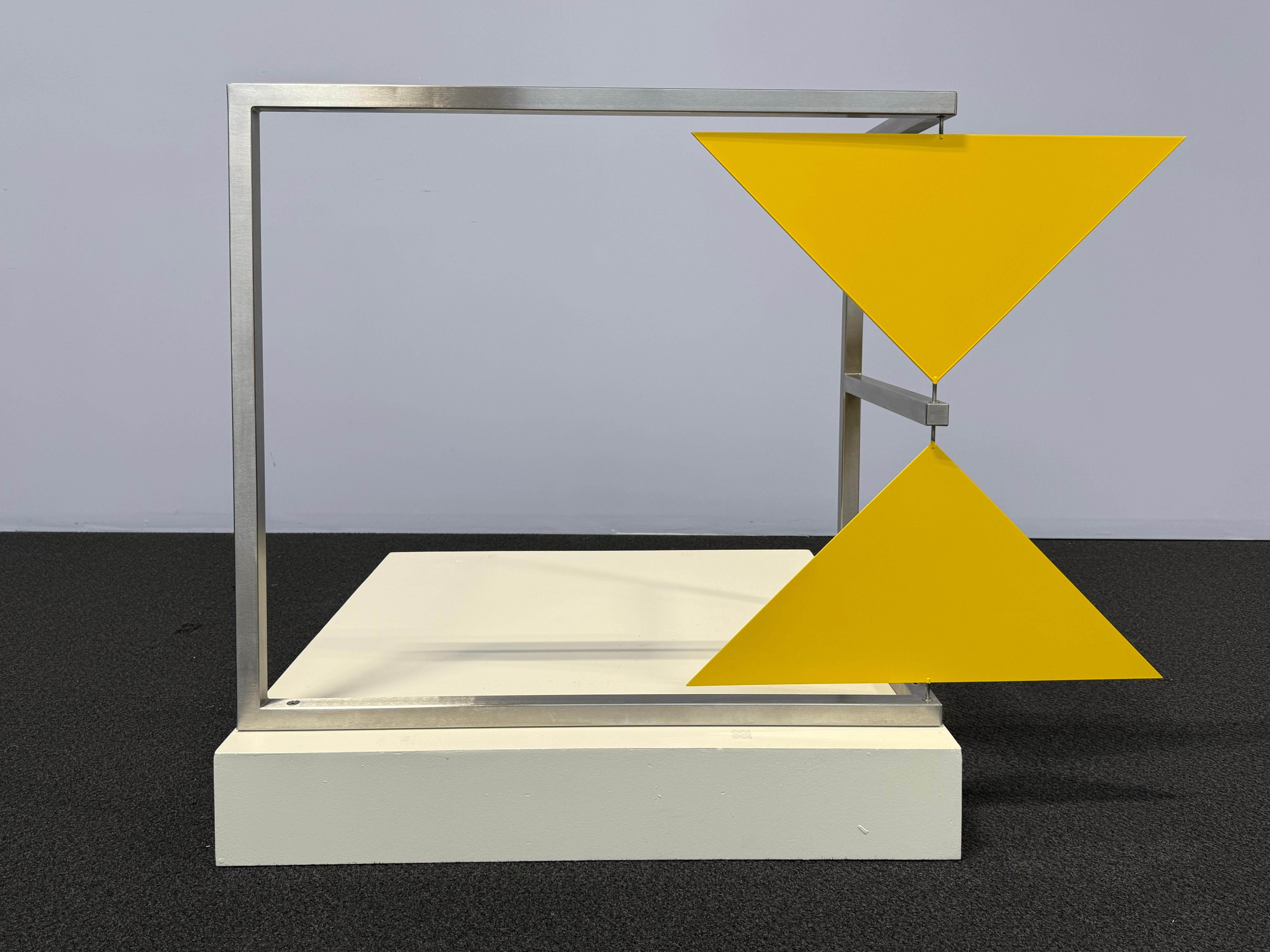 Roger Phillips Abstract Sculpture - Triangular Corner