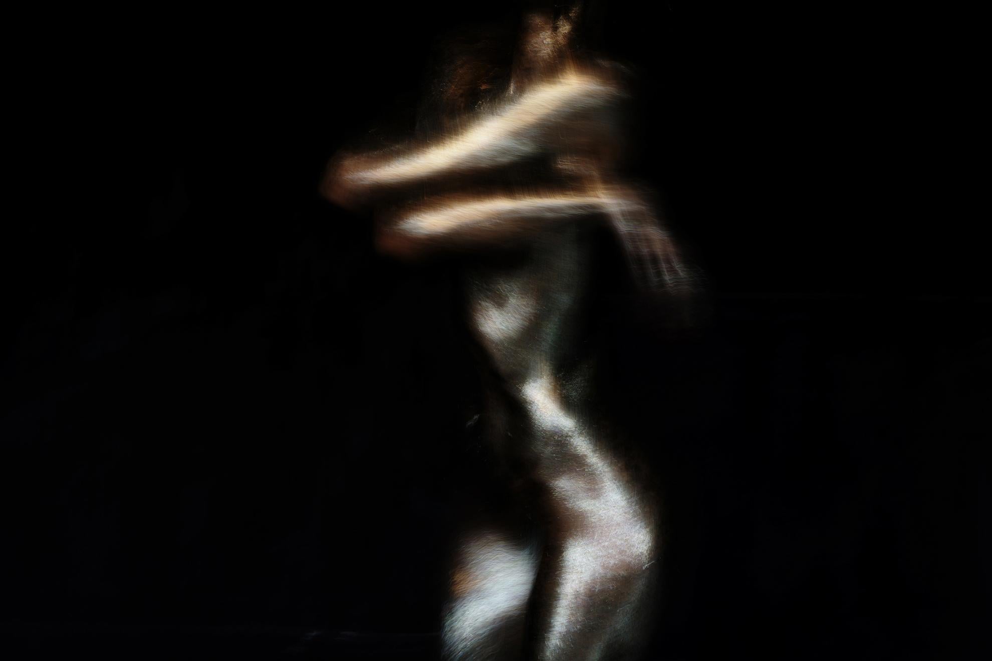 Roger Reist Abstract Photograph - Hope in My Embrace - Abstract Expressionist Art Photography