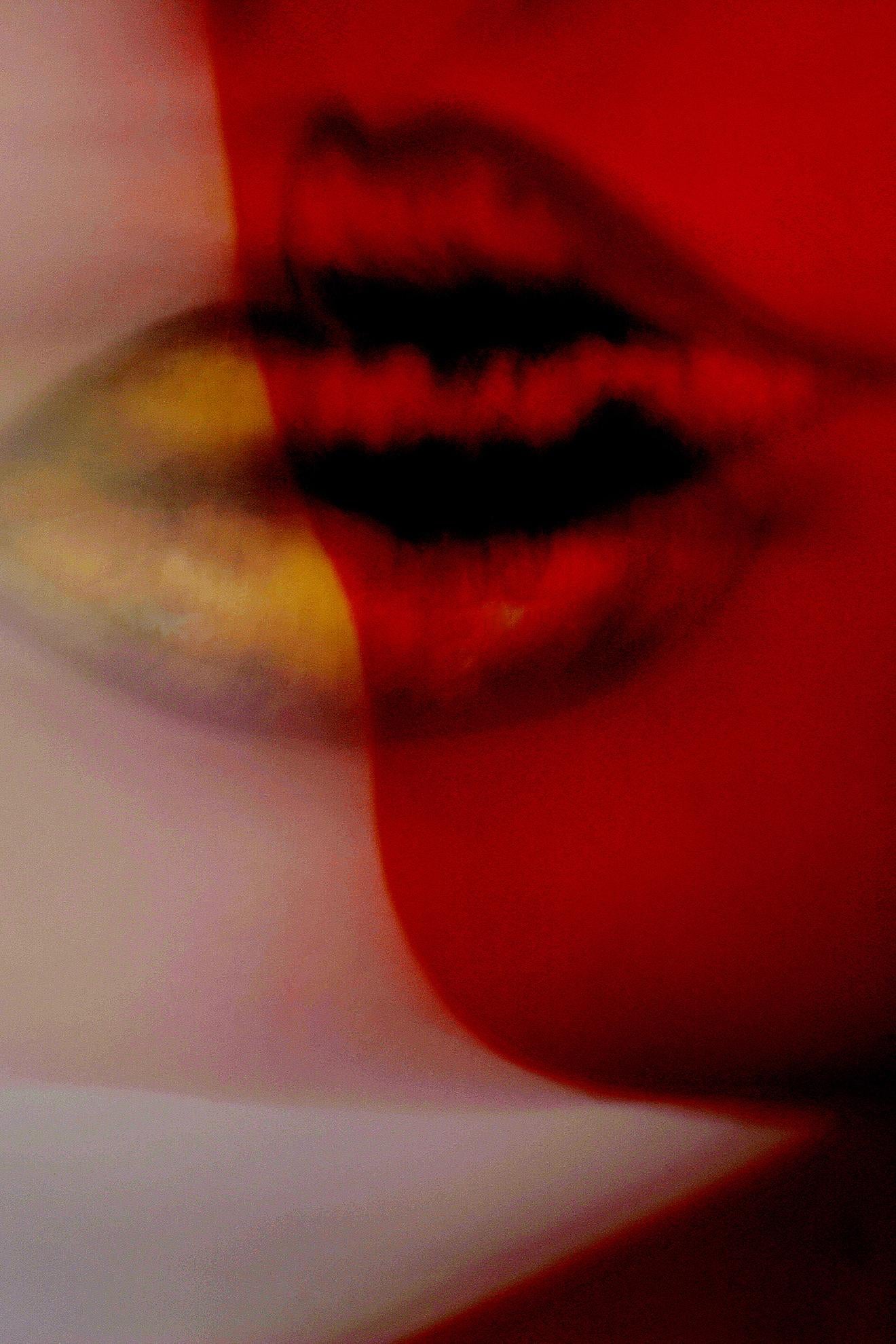 Kuss - Abstrakt-expressionistische Kunstfotografie