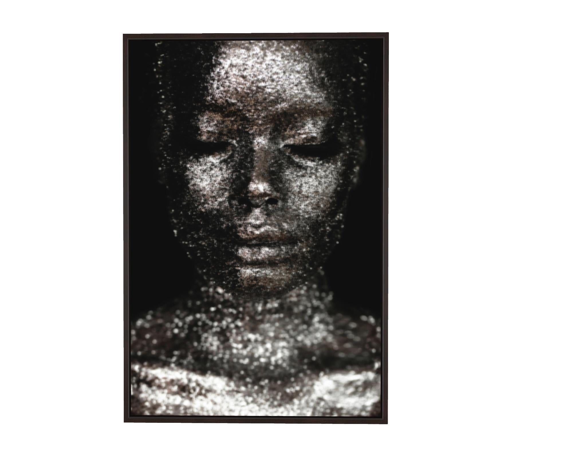 Shine On Me Crazy Diamond – Abstrakte expressionistische Kunstfotografie – Photograph von Roger Reist