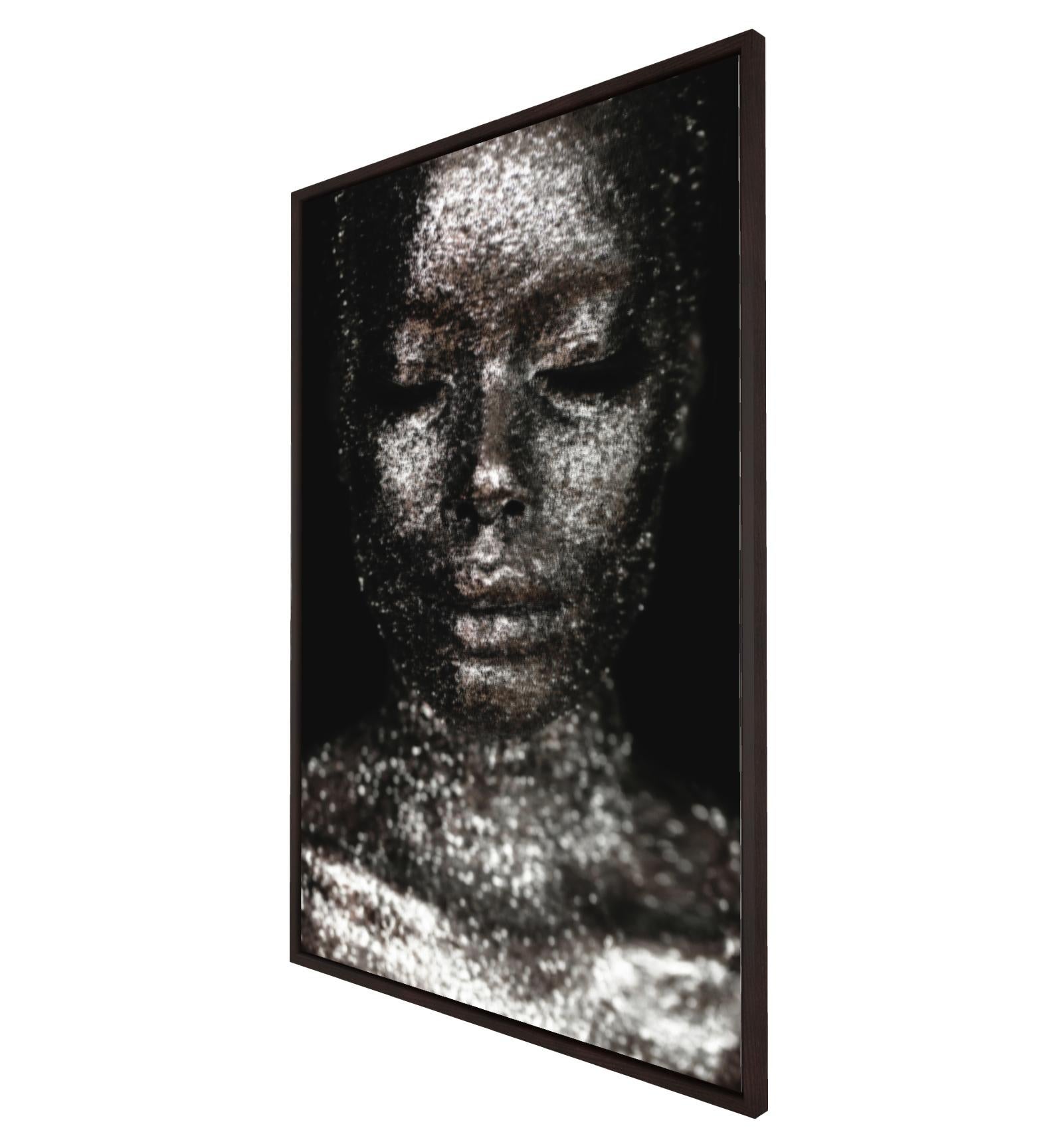 Shine On Me Crazy Diamond – Abstrakte expressionistische Kunstfotografie (Abstrakter Expressionismus), Photograph, von Roger Reist