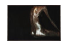 Mujer Sentada - Fotografía de Arte Expresionista Abstracto