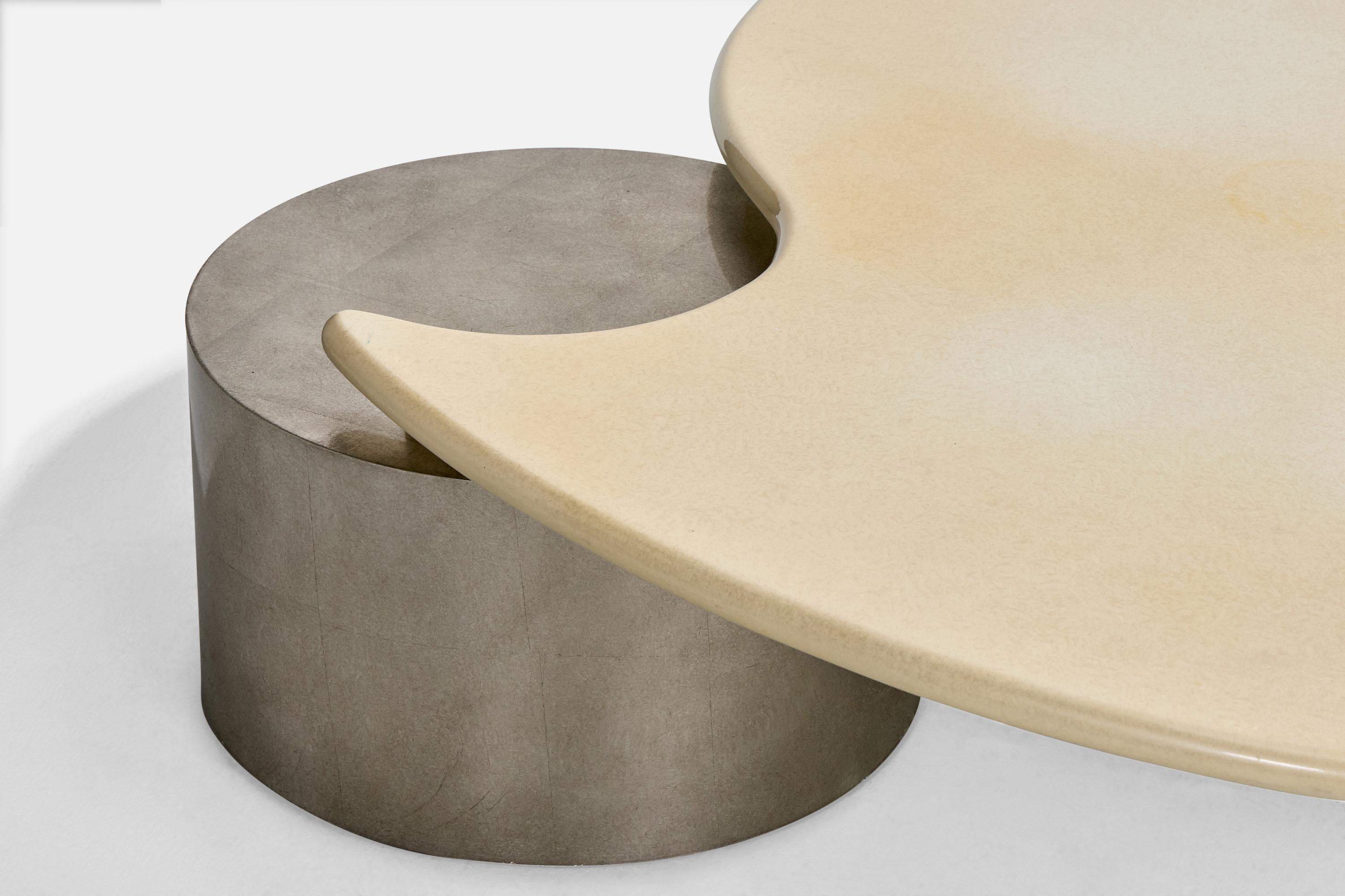 Roger Rougier, Coffee Table, Wood, Glass, Canada, 1970s in vendita 2
