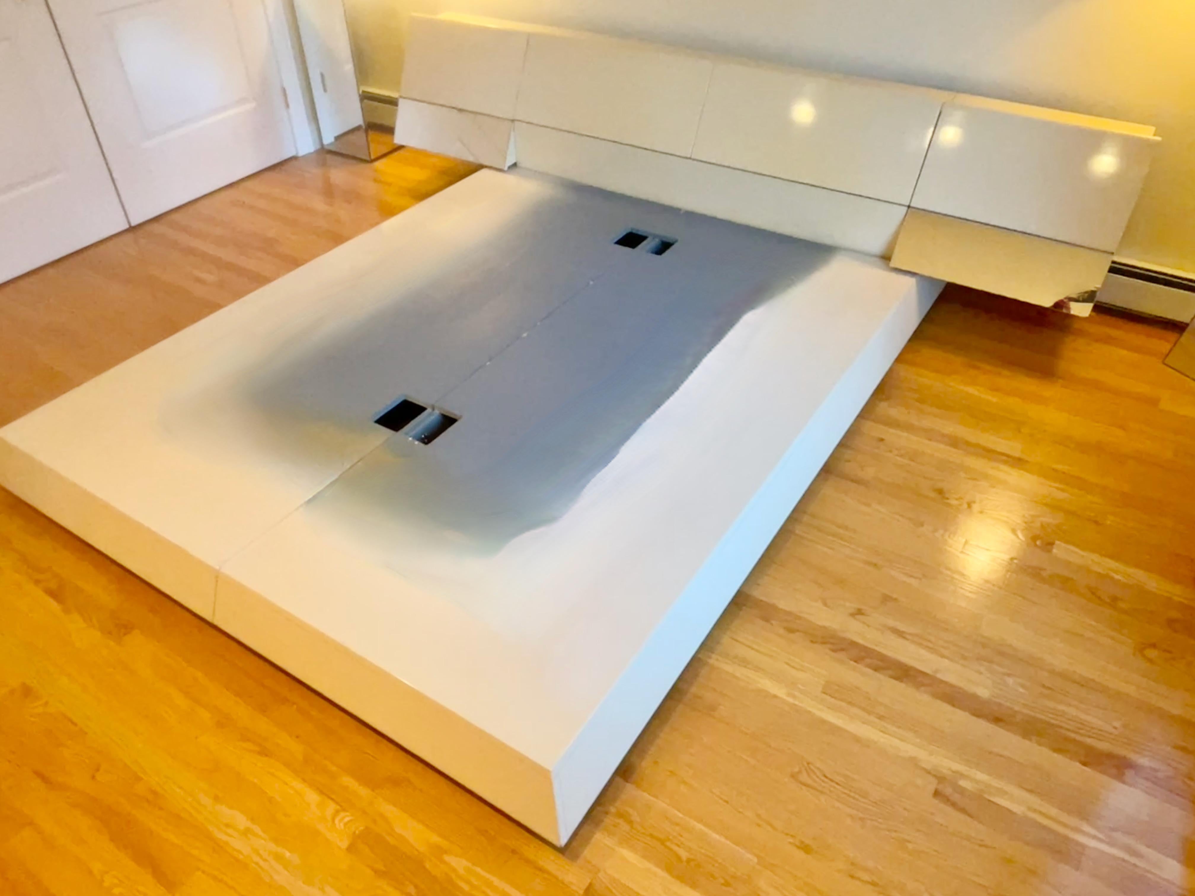 Cama Lacada Roger Rougier - Queen en venta 8