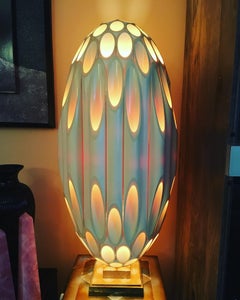 Roger Rougier Sculptural Post Modern Lamp