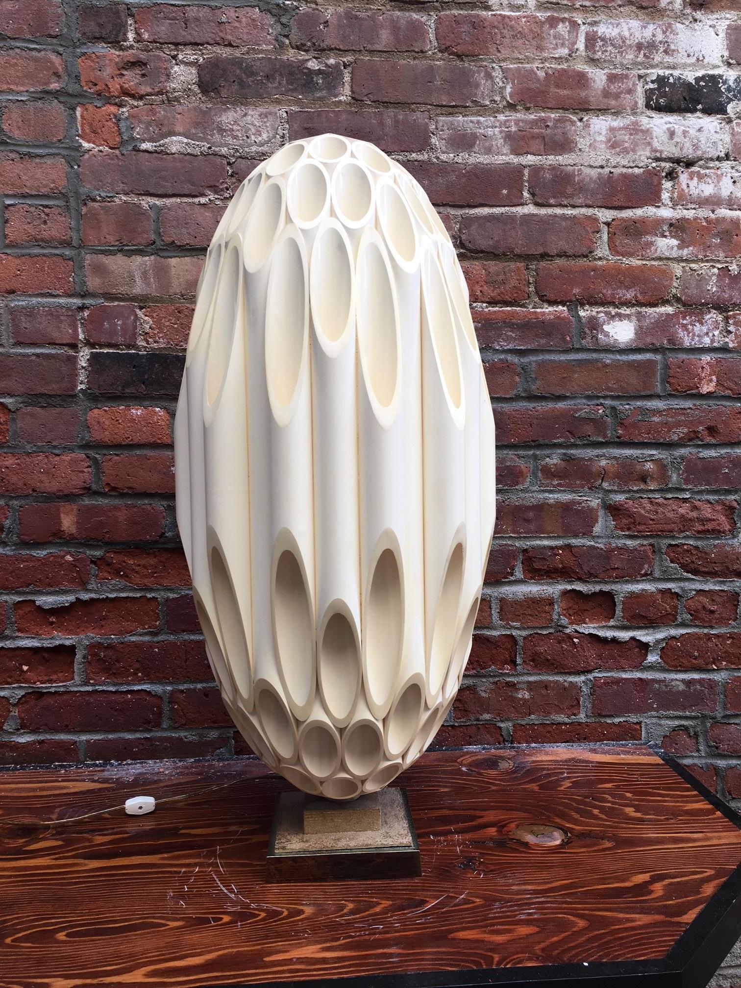 Post-Modern Roger Rougier Sculptural Post Modern Lamp