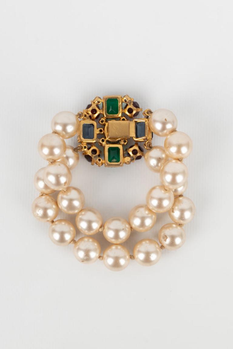 Roger Scemama Set of Jewelry for Yves Saint Laurent In Good Condition For Sale In SAINT-OUEN-SUR-SEINE, FR