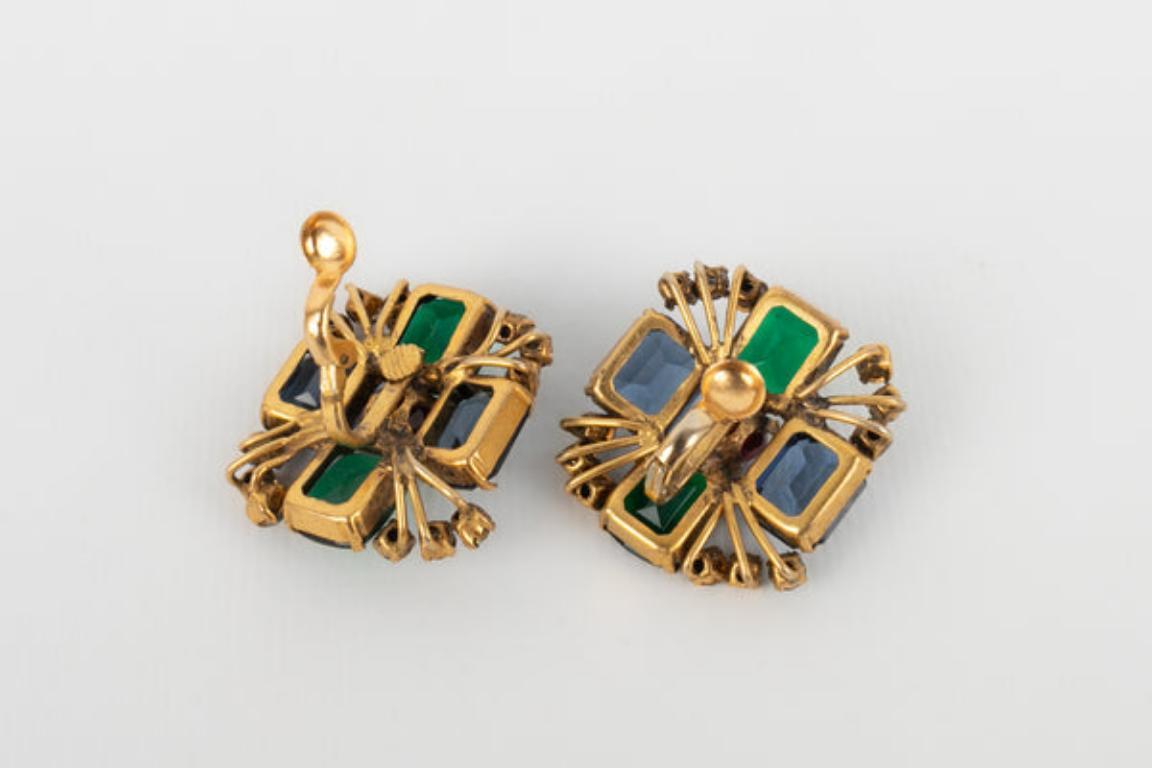 Roger Scemama Set of Jewelry for Yves Saint Laurent For Sale 3