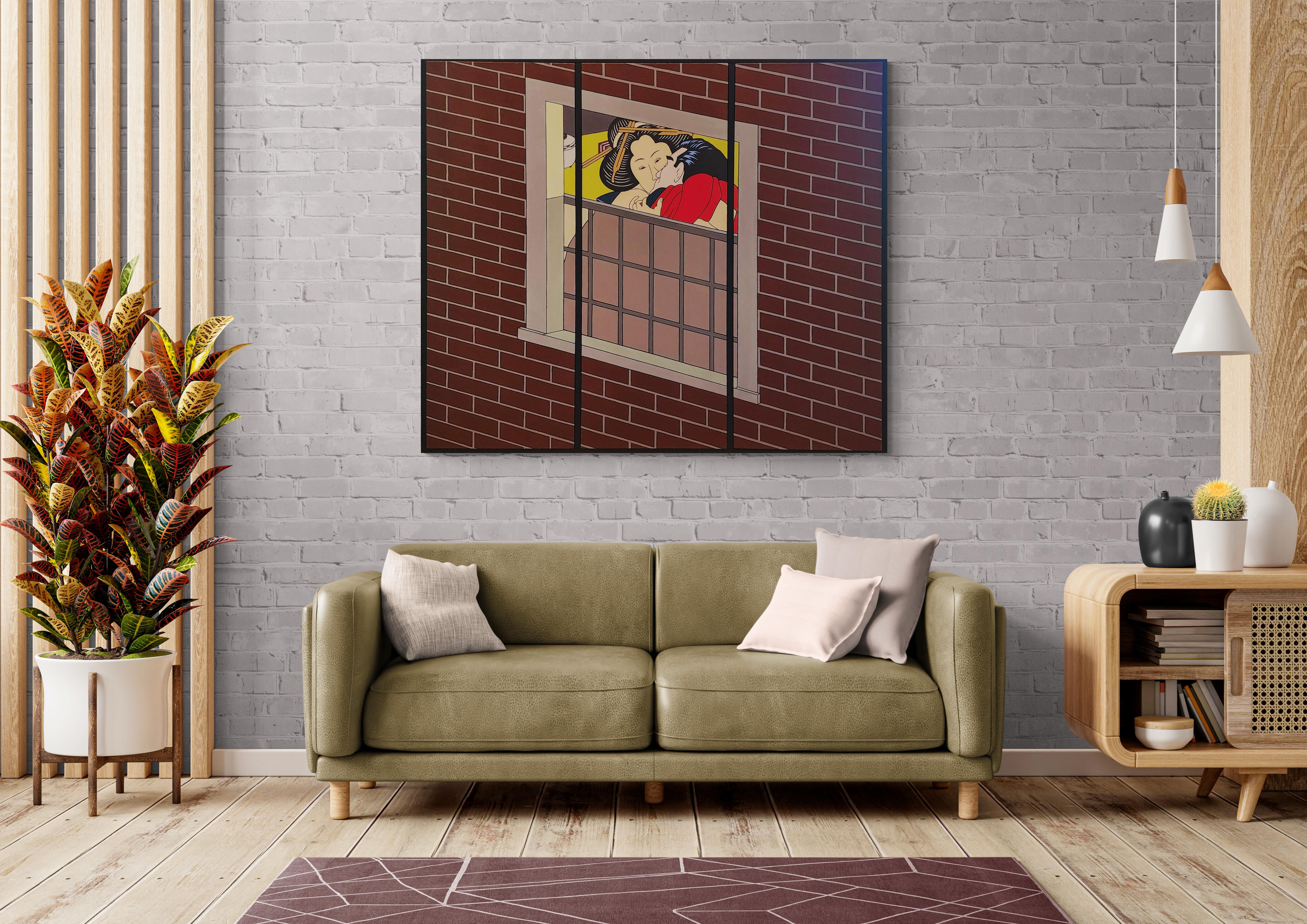 Después del cine, nº 2 - Painting Contemporáneo de Roger Shimomura