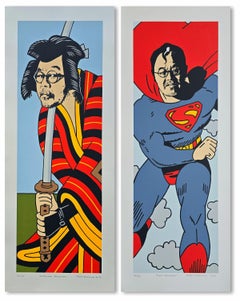 Buddaheads - LOT de 2 (Pop Art, critique sociale, art figuratif, ~34 % de réduction)