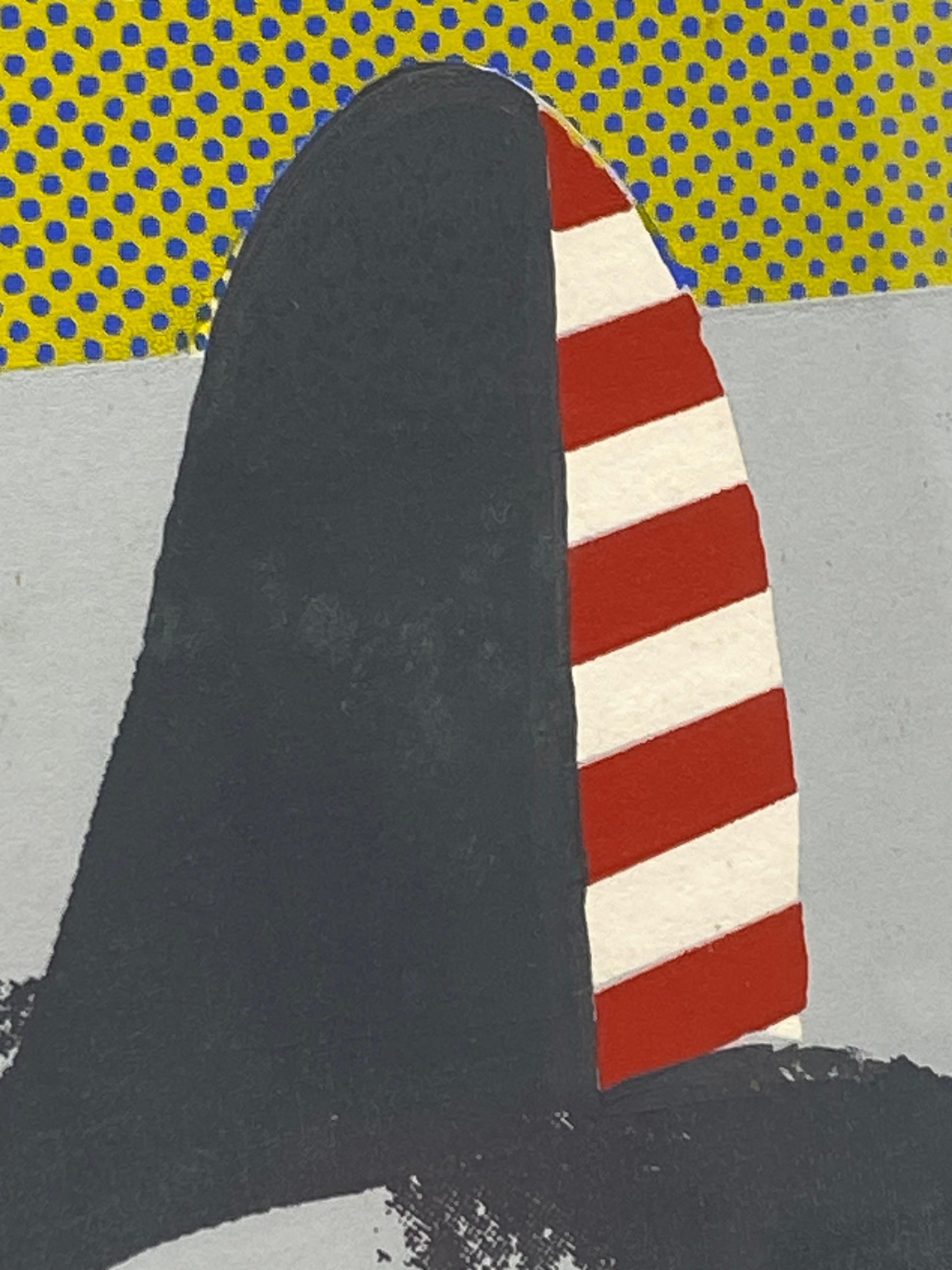 Roger Shimomura Curtiss P-40 Lithograph, 1969 3