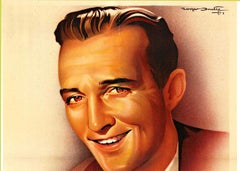 Poster originale di Bing Crosby Personalità-Parmount Films poster d'epoca