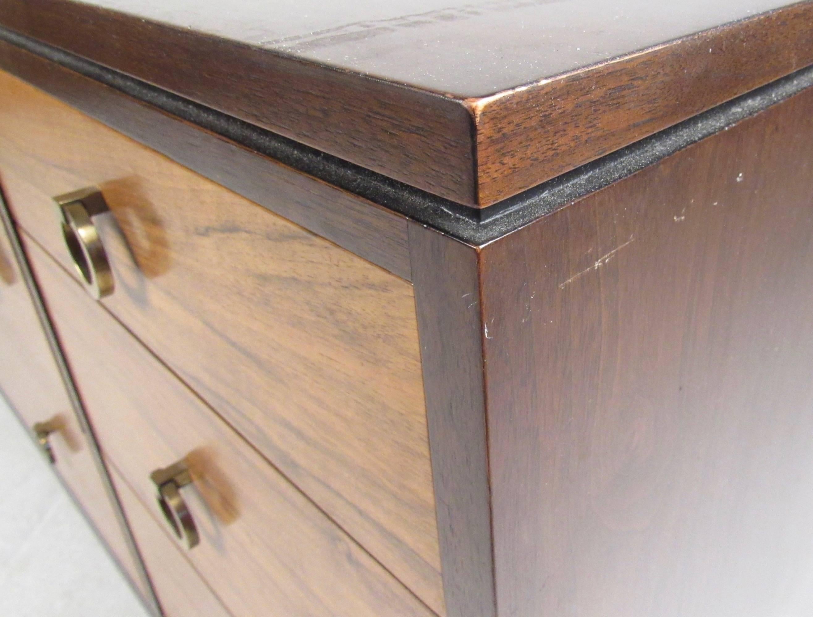 Roger Sprunger Dresser in French Walnut for Dunbar 6