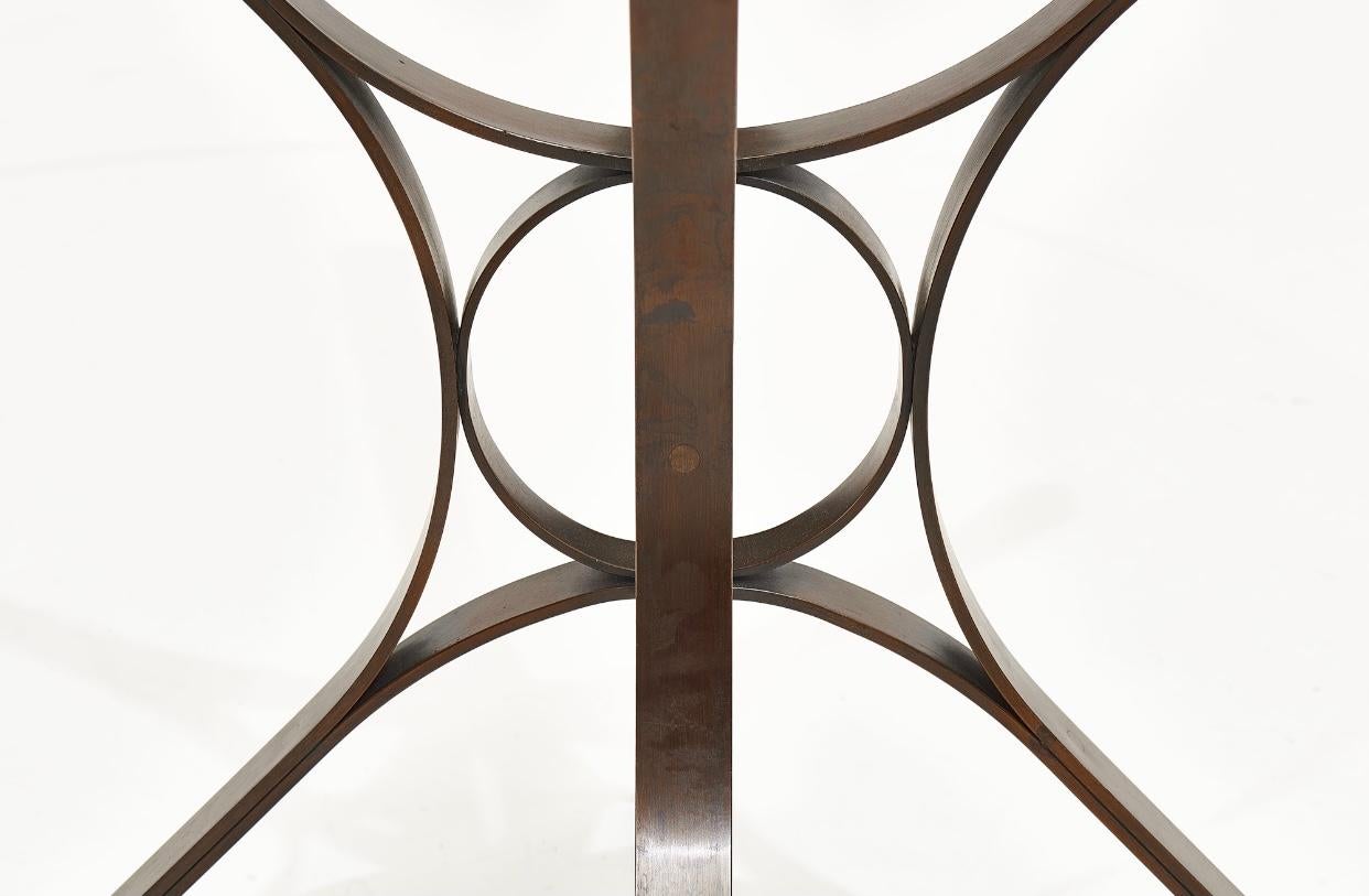 Roger Sprunger for Dunbar Bronze and Glass Center Table, 1960 In Good Condition In Chicago, IL