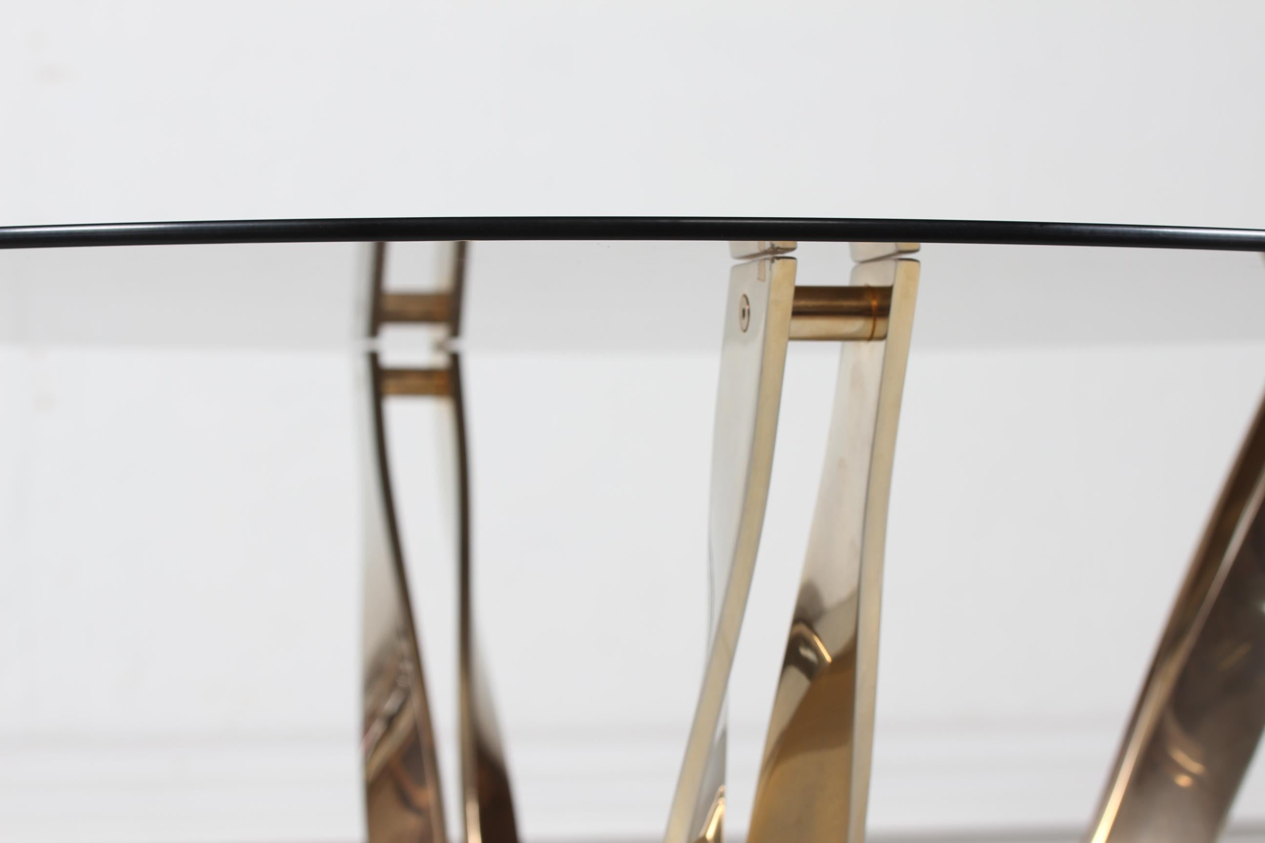 Roger Sprunger for Dunbar Furniture Coffee Table with Smoked Glass Top 1960s In Good Condition In Aarhus C, DK