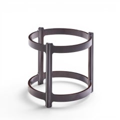 Roger Sprunger for Dunbar Mid Century Mahogany and Glass Top Side Table