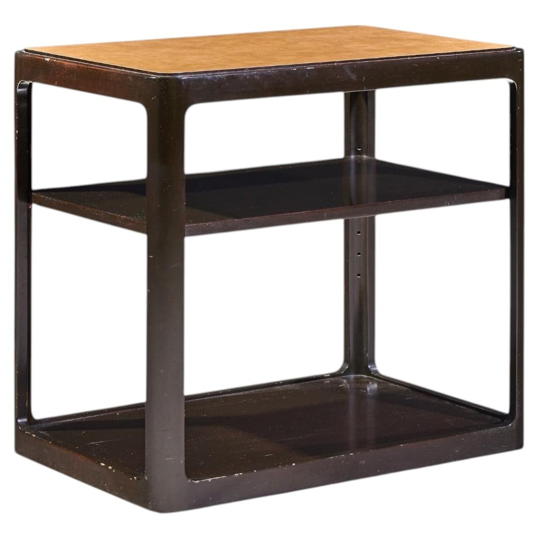 Roger Sprunger for Dunbar Mid Century Mahogany Side Table For Sale