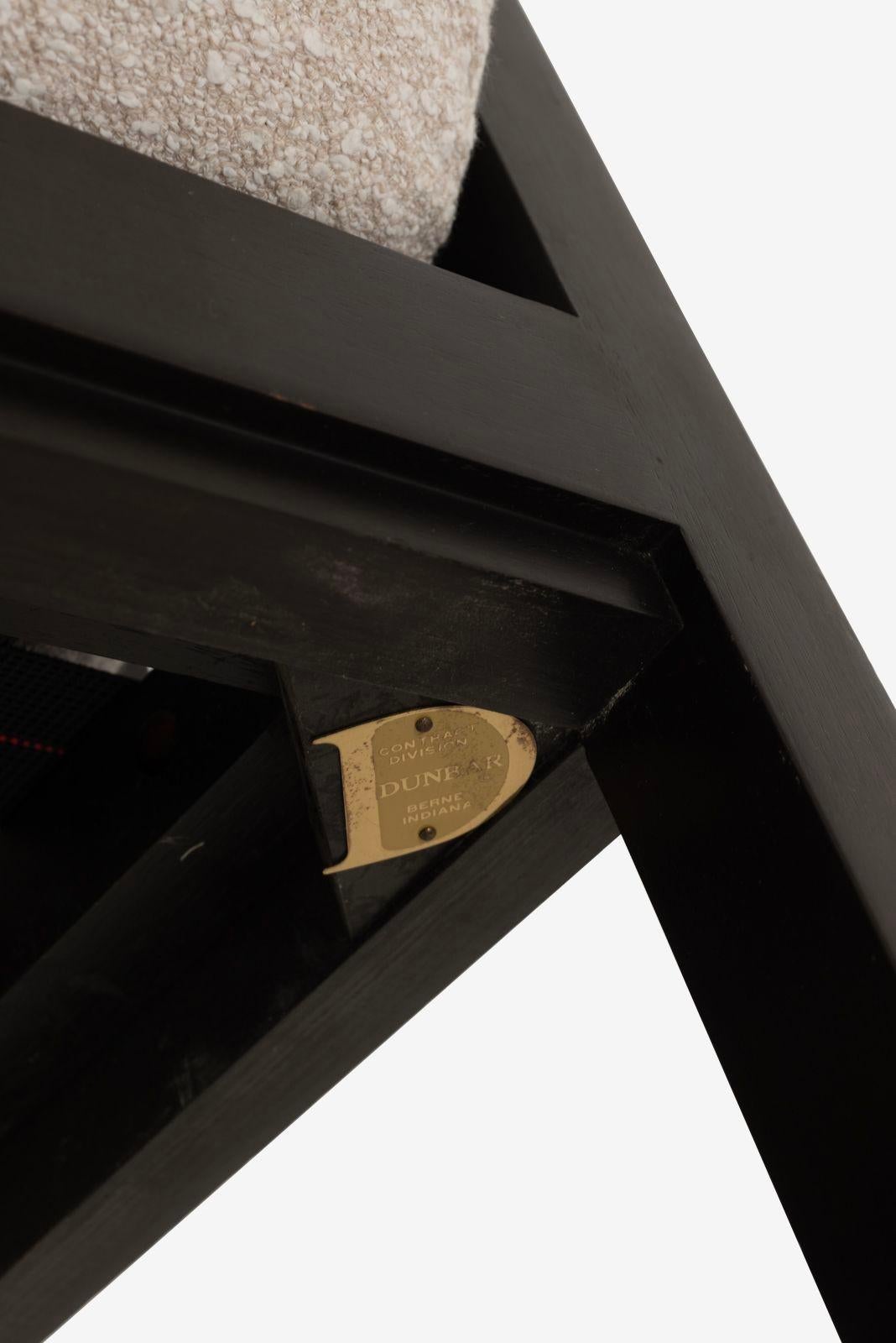 Roger Sprunger pour Dunbar, paire de chaises longues 1965c. en vente 6