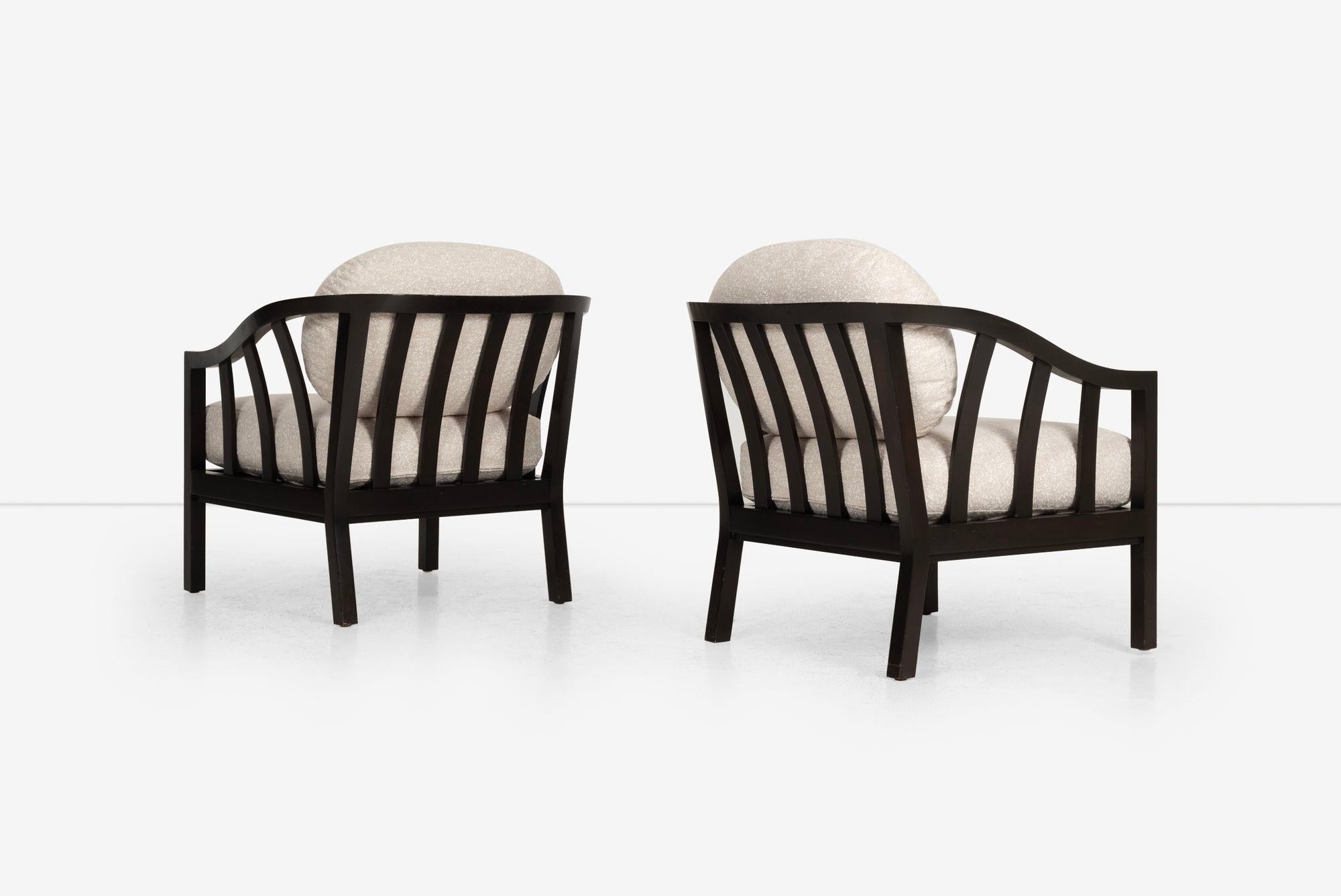 Américain Roger Sprunger pour Dunbar, paire de chaises longues 1965c. en vente