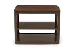 Roger Sprunger für Dunbar 'Radius' Form Dunkler Holztisch