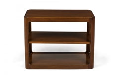 Roger Sprunger für Dunbar: Holz-Beistelltisch in Form von „Radius“