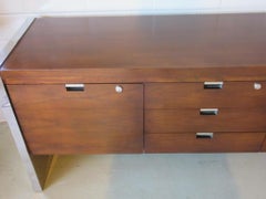 Roger Sprunger Rosewood Stainless Credenza / Server for Dunbar