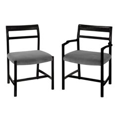 Roger Sprunger Set of 6 Dining Chairs for Dunbar 1967 'Signed'